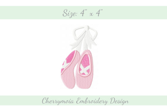 Ballet Slippers Embroidery Review
