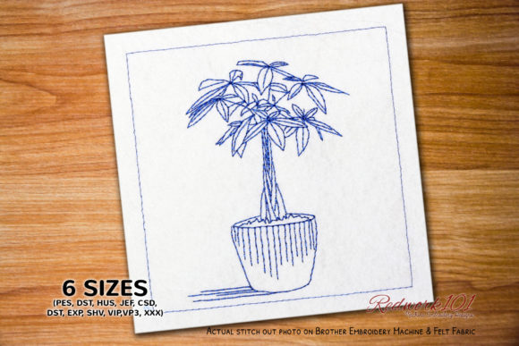 Cancer Plant Redwork Design Review