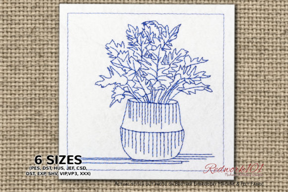 Explore Gemini Plants for Charming Embroidery