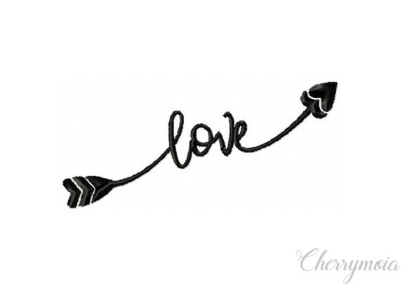 Love Arrow Embroidery Design Review