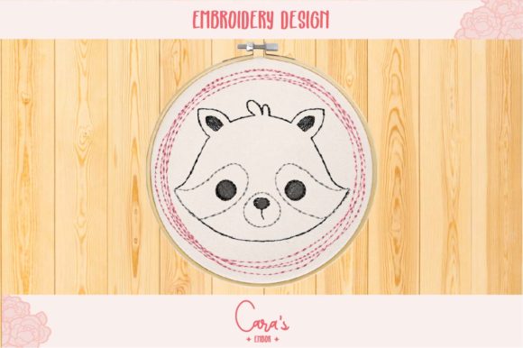 Raccoon Embroidery Design Review