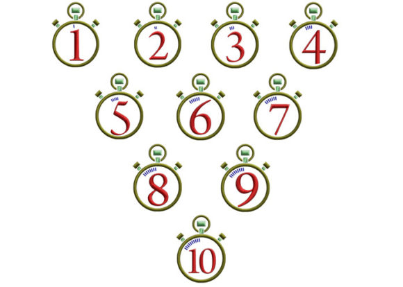 Stopwatch Embroidery Design Review