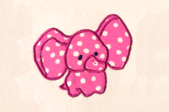 Stuffed Baby Elephant Applique: A Perfect Holiday Gift